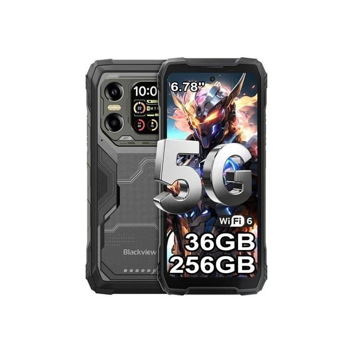 Blackview Xplore X1 5G 6.78" 12GB + 24GB 256GB 108Mpx Negro