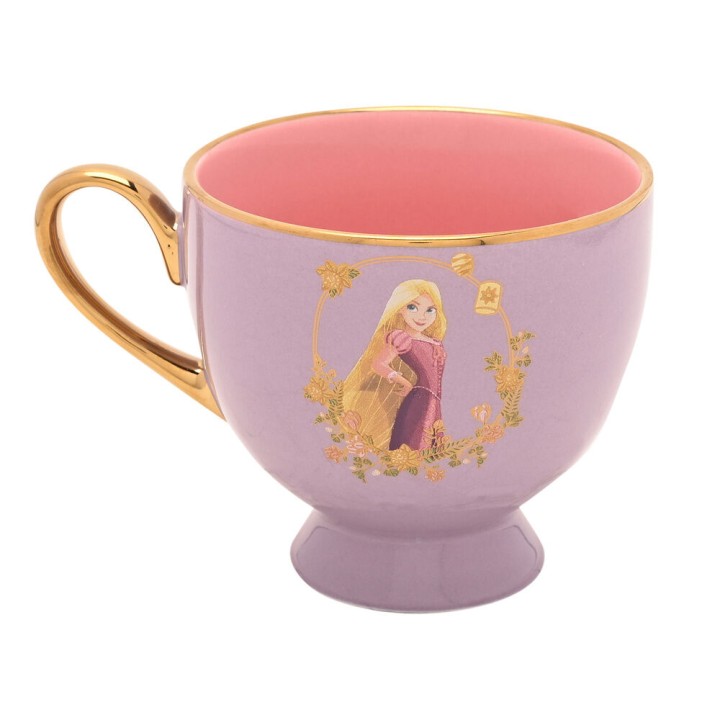 Taza te y platillo Rapunzel Princesas Disney