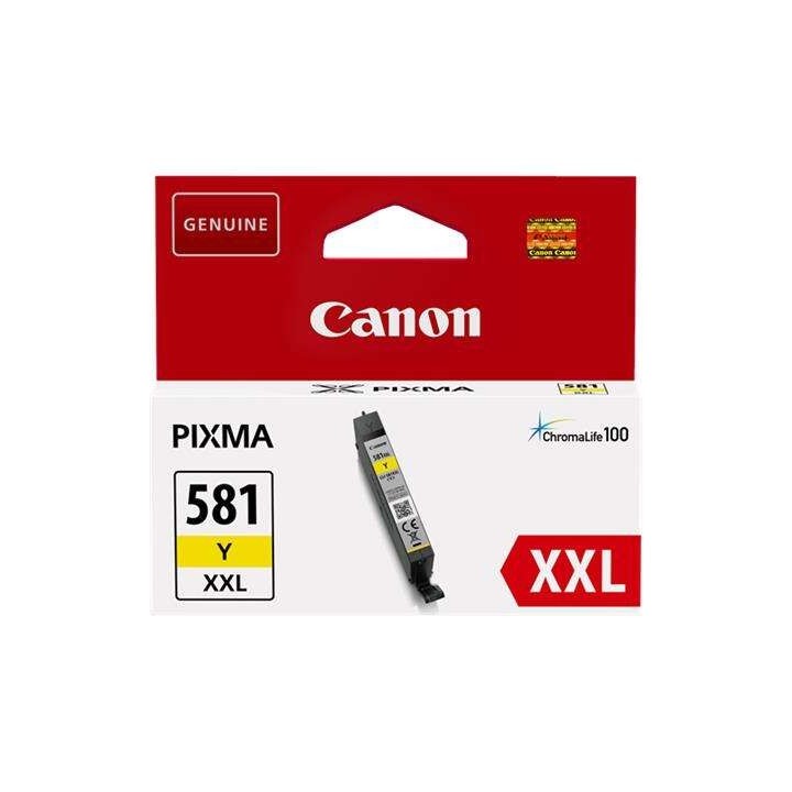 TINTA CANON CLI581CXXL YELLOW ALTA CAPACIDAD
