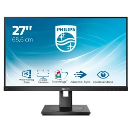 MONITOR PHILIPS 27 IPS MULTIMEDIA ERGONOMICO VGA DVI DP HDMI BLACK