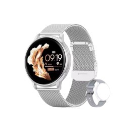 Blackview X30 Smartwatch con llamadas Bluetooth Plateado
