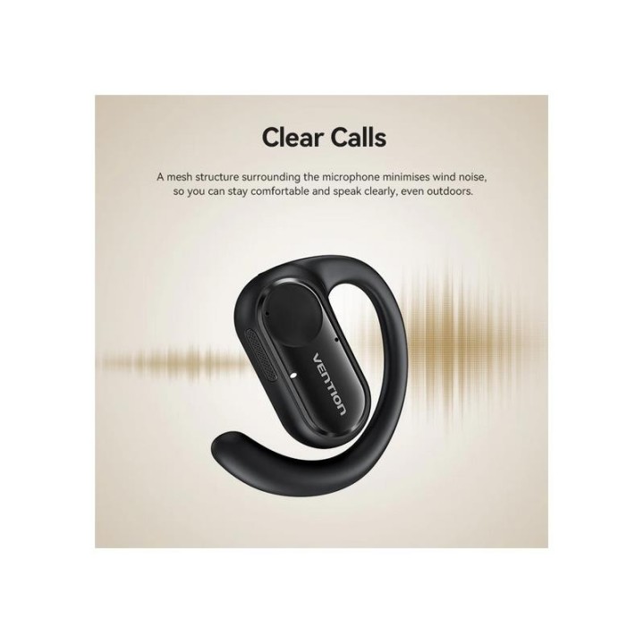 AURICULARES DEPORTIVOS VENTION OPENBEAT O11 BLUETOOTH 5.3 WIRELESS BEIGE