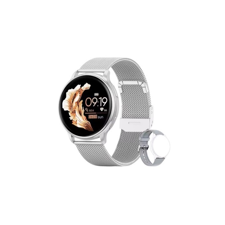 Blackview X30 Smartwatch con llamadas Bluetooth Plateado