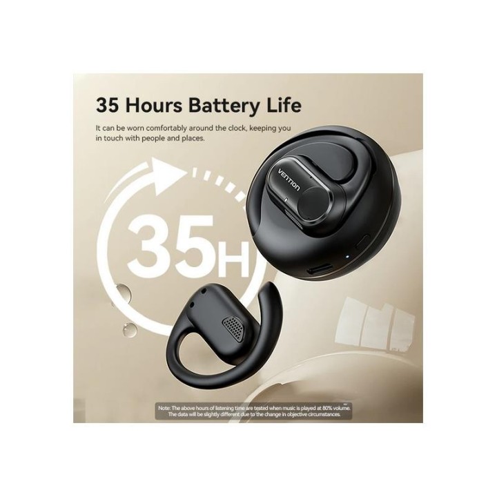 AURICULARES DEPORTIVOS VENTION OPENBEAT O11 BLUETOOTH 5.3 WIRELESS BEIGE