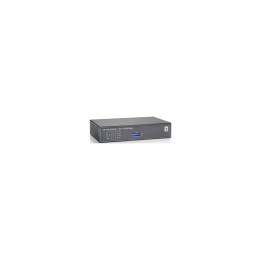 SWITCH LEVEL ONE 10/100 1P 10 /100/1000 POE 8 PUERTOS 115W + 1P SFP GIGABIT FGP-1000