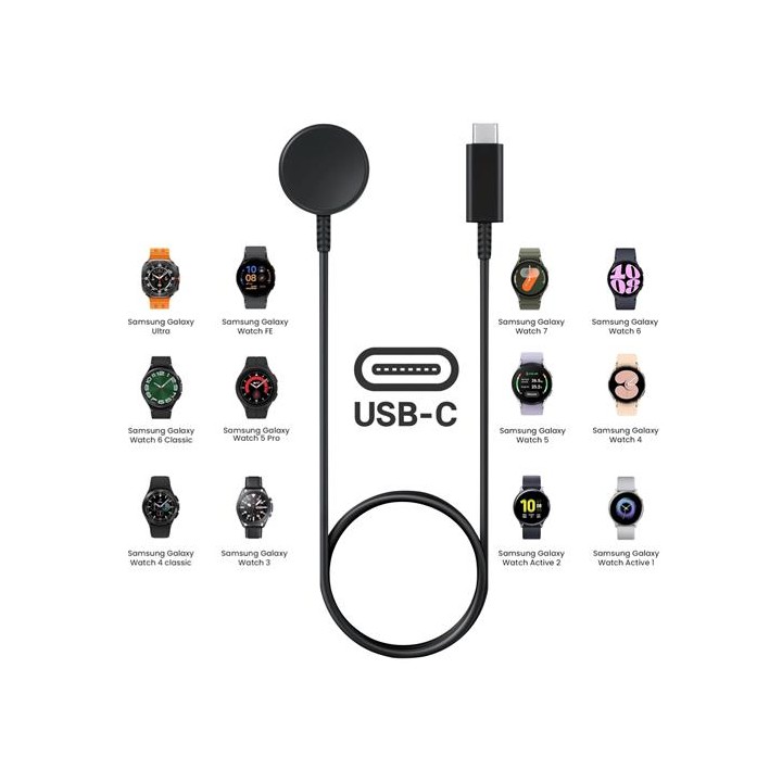 Samsung Cargador Rápido USB-C para Watch 5/6/7 (EP-OL300BBE)