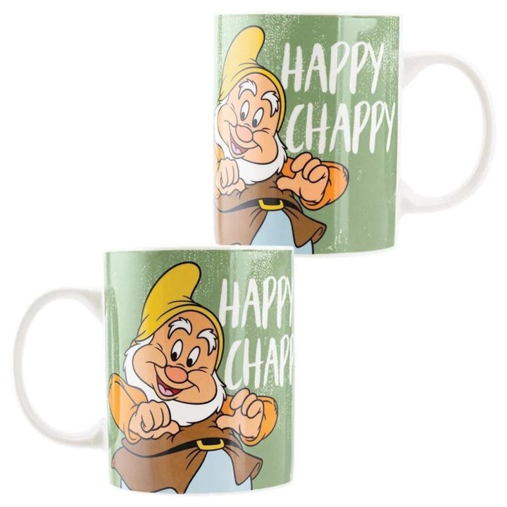 Set taza y calcetines Feliz Blancanieves y los siete enanitos