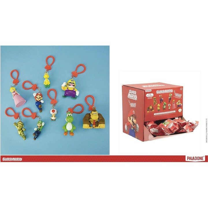 Mistery Backpack Buddies Super Mario surtido
