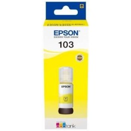 TINTA EPSON BOTE 103 YELLOW ECOTANK BOTTLE C13T00S44A L31XX
