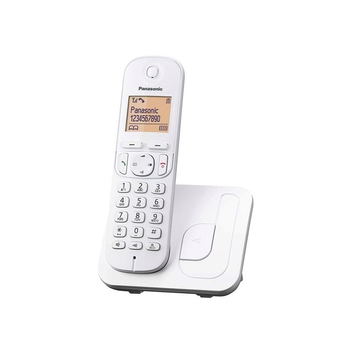 Panasonic KX-TGC210SPW Teléfono Inalámbrico Blanco