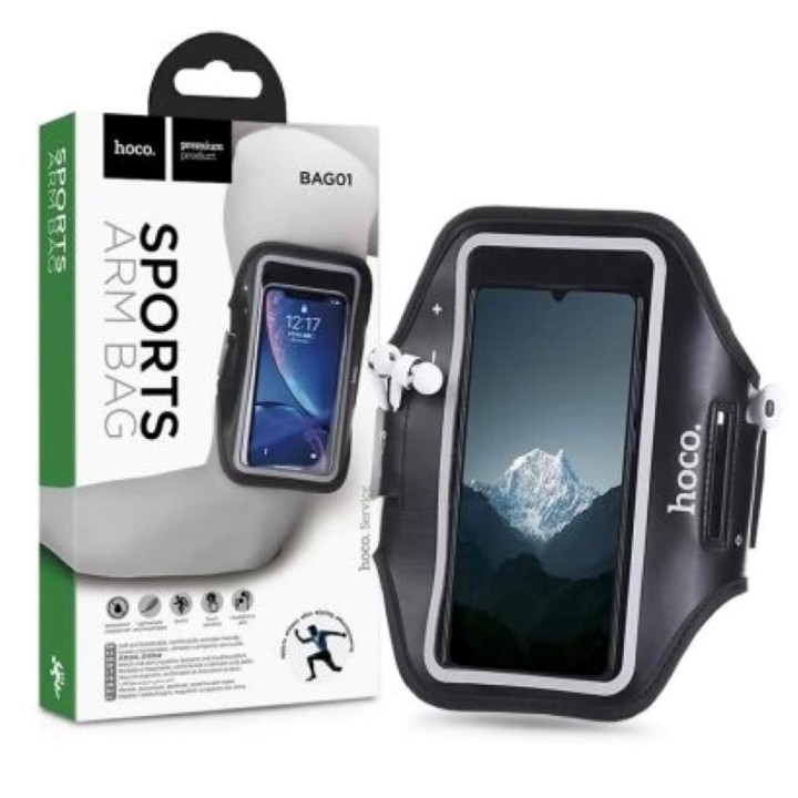 Hoco BAG01 Funda Brazalete para Smartphone hasta 6.9"