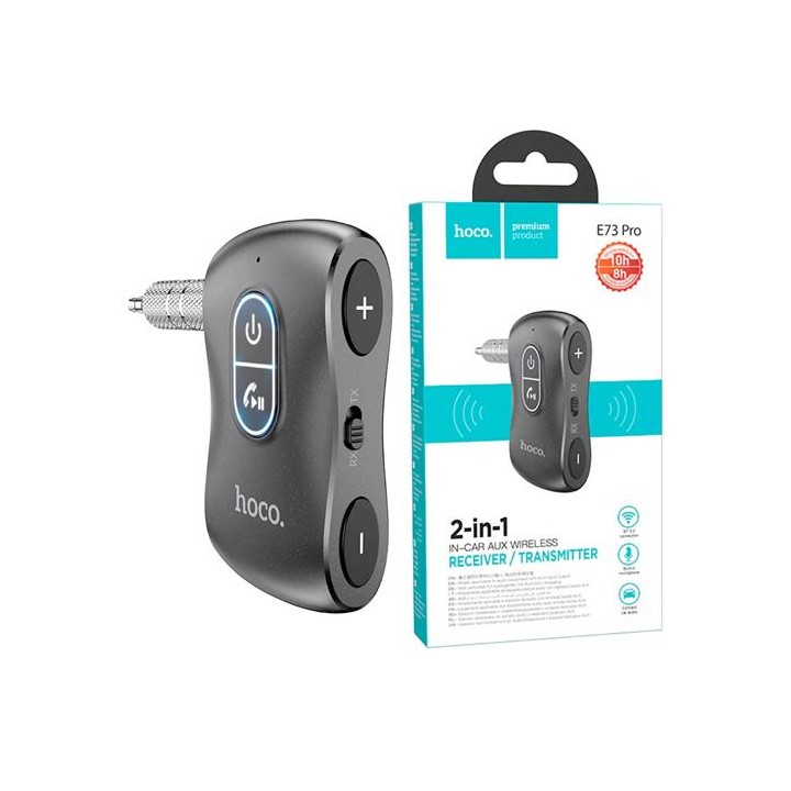 Hoco E73 Pro Emisor / Receptor Bluetooth 3.5mm con Micro SD