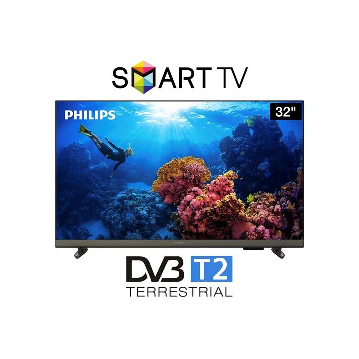 Televisor 32 " Philips LED HD 32PHS6808/12 Smart Tv