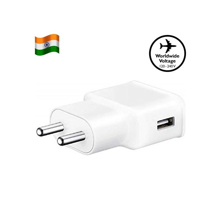 Cargador USB 1.55Amp Samsung Viaje India (EP-TA50IWE)