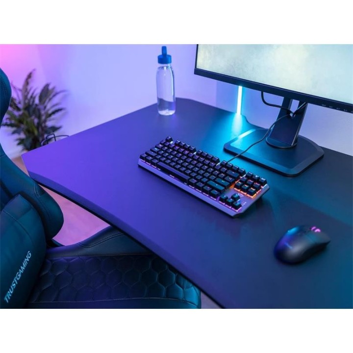 TECLADO TRUST GAMING GXT 834 CALLAZ MECANICO TKL USB RGB