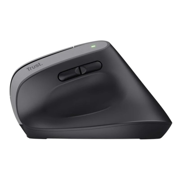 RATON TRUST BAYO+ ERGONOMICO 2400 DPI WIRELESS BLACK