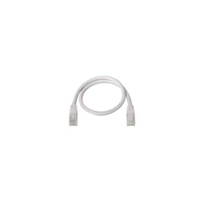 LATIGUILLO RJ45 UTP CAT-5E 0.5MT AISENS BLANCO A133-0196