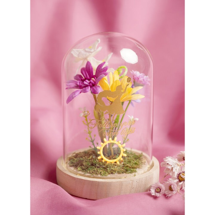 Flor Campana Rapunzel Princesas Disney