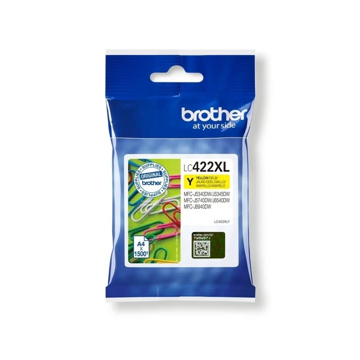 TINTA BROTHER LC422 XL YELLOW