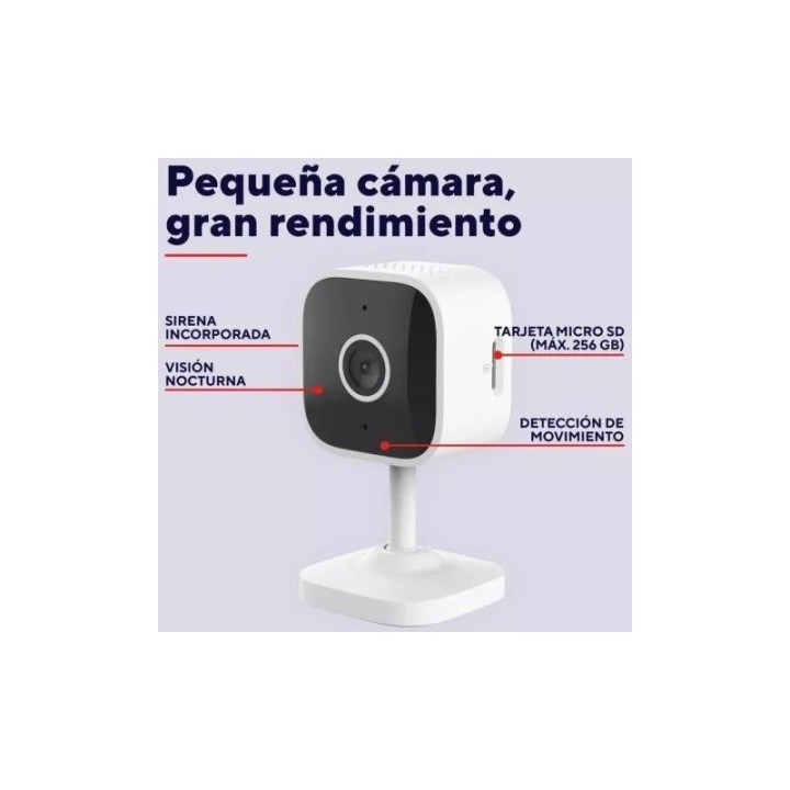 CAMARA IP TRUST IPCAM-2900 WIFI 2K INTERIOR WHITE