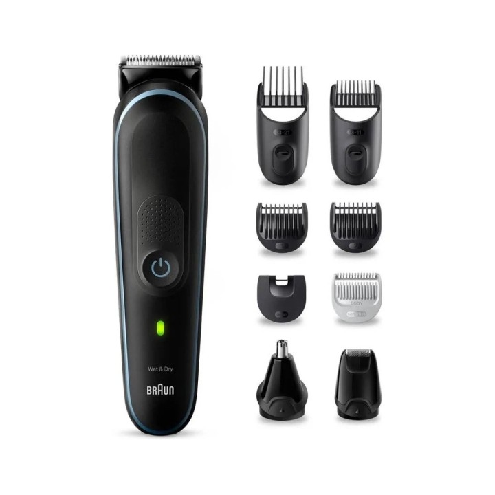Braun MGK5411 Recortadora Kit 9 en 1 Recargable Wet & Dry