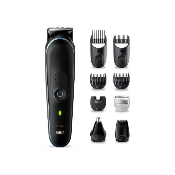 Braun MGK5411 Recortadora Kit 9 en 1 Recargable Wet & Dry