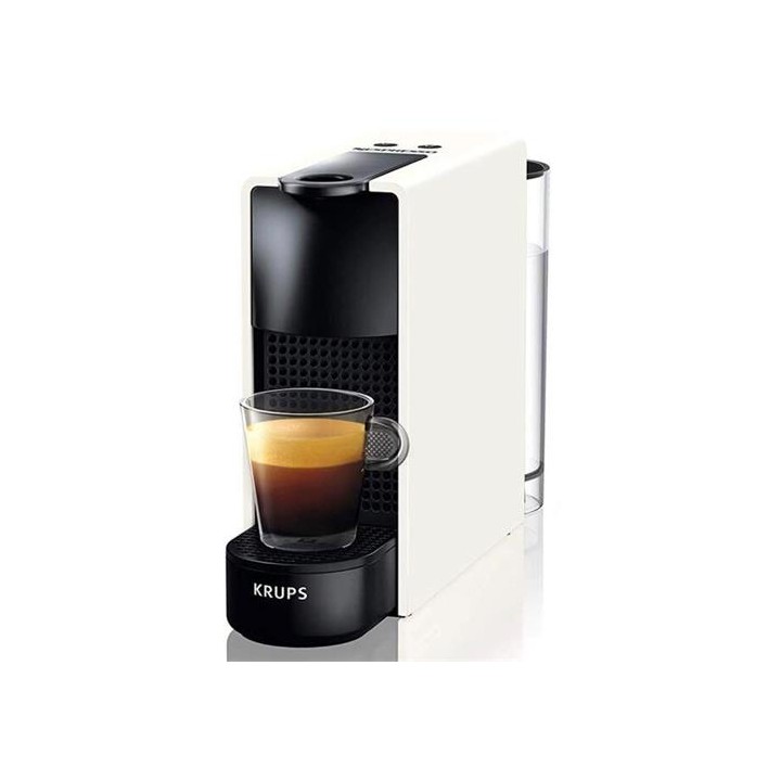Krups XN1101HNG Cafetera Nespresso Essenza Mini Blanca - Sin Cápsulas