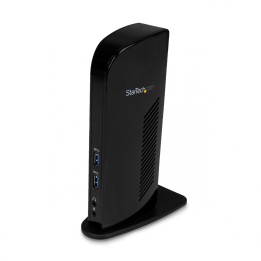 StarTech.com Replicador de Puertos Universal USB 3.0 para Ordenador Portátil DVI HDMI&reg; con Audio y Ethernet - Docking