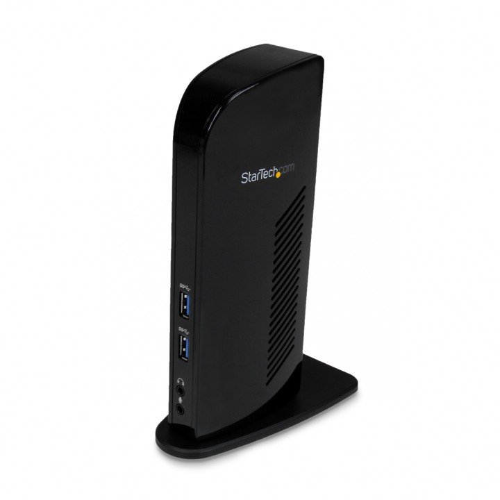 StarTech.com Replicador de Puertos Universal USB 3.0 para Ordenador Portátil DVI HDMI&reg; con Audio y Ethernet - Docking