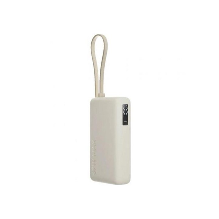 Xiaomi PowerBank 10.000mAh 67W Con Cable USB-C Integrado Tan (BHR08O0GL)