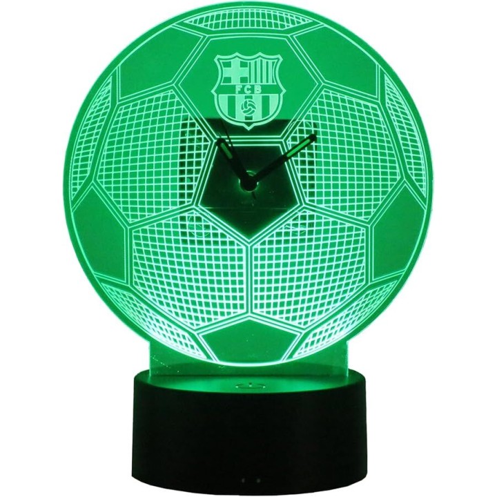Reloj LED F.C. Barcelona metacrilato