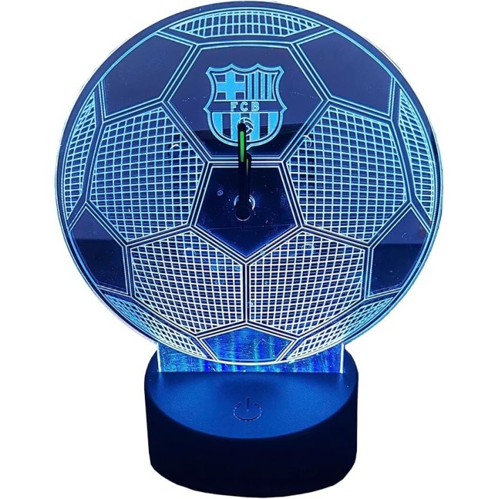 Reloj LED F.C. Barcelona metacrilato