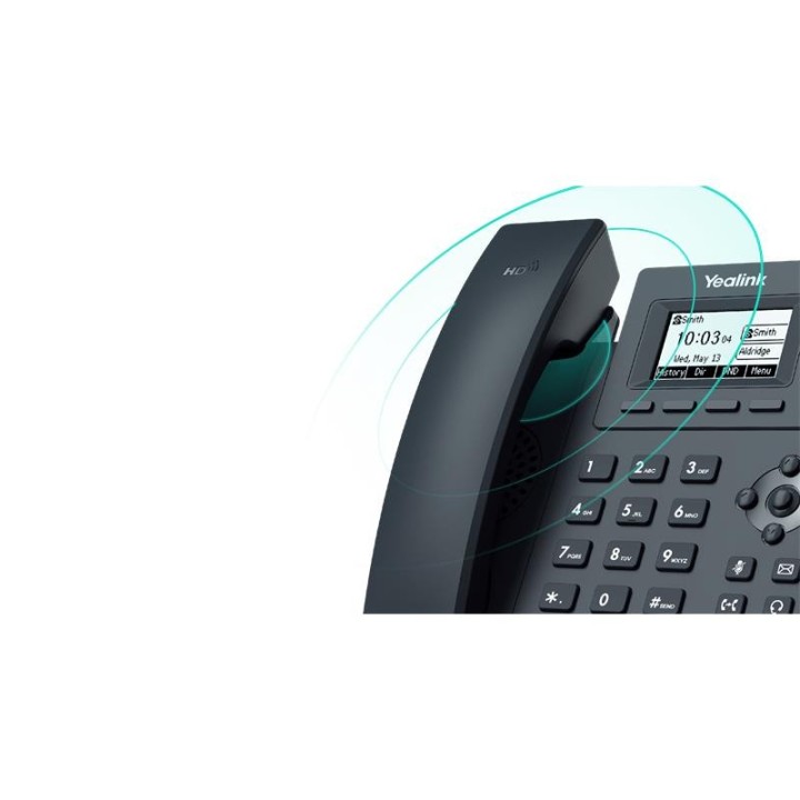 TELEFONO YEALINK T31G IP 2 LINES HD VOICE POE