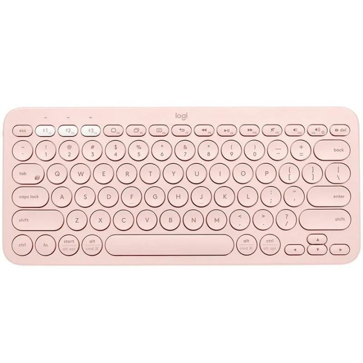 TECLADO LOGITECH K380 TKL BLUETOOTH MULTI-DEVICE ROSE