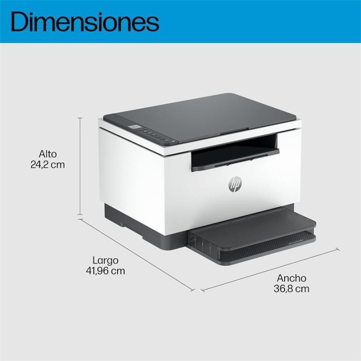 IMPRESORA MFP HP LASER MONOCROMO LASERJET M234D DUPLEX WHITE