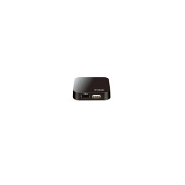 HUB D-LINK 4 PUERTOS USB 2.0 NEGRO DUB-H4