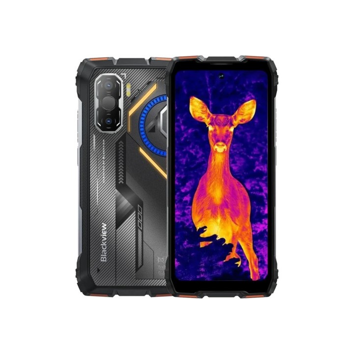 Blackview ROCK 3 6.78" 8GB 256GB Cámara Térmica y Linterna 400lm Naranja