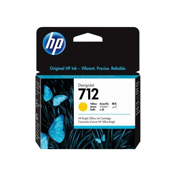 TINTA HP 712 3ED69A YELLOW