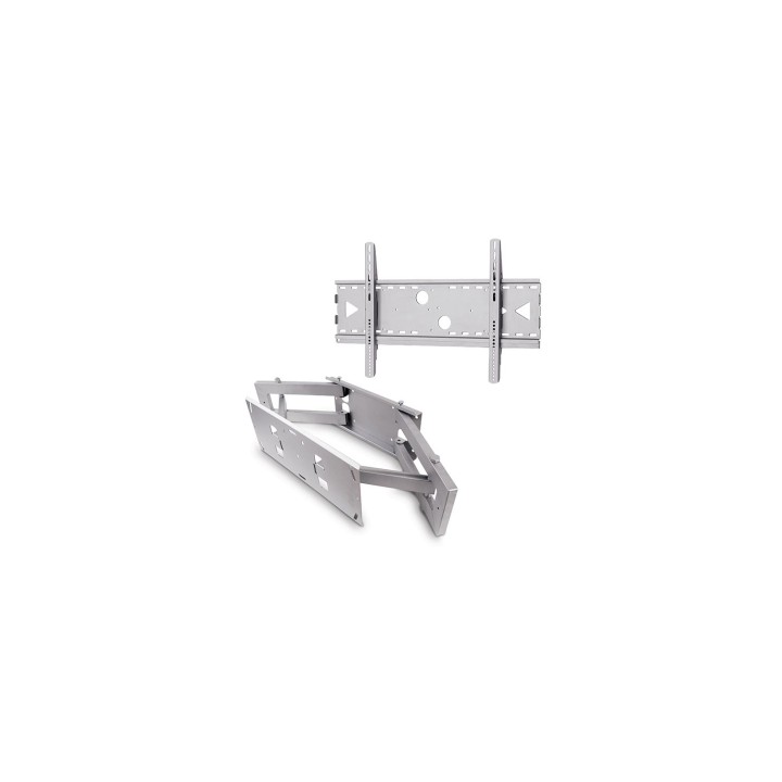 SOPORTE PARED OMB FIXPLASMA 400 PANTALLA 24P - 65P + EXTENSIÍ“N BRAZO 3 ARTICULACIONES PLATA SOP-2000+REACH