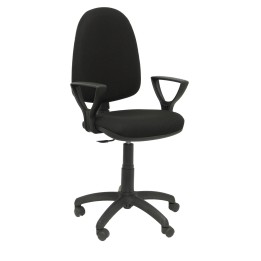 SILLA AYNA BALI BRAZOS FIJOS RUEDAS AUTOFRENANTES NEGRO 04CPBALI840BGOLFRF