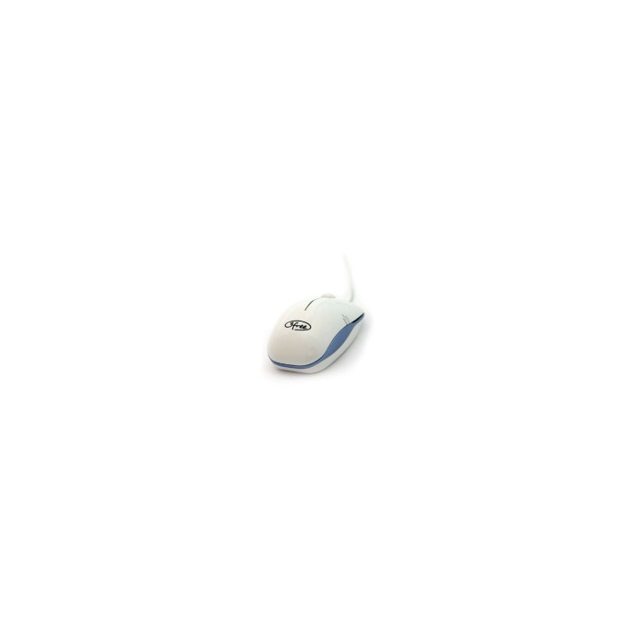 RATON 3FREE OPTICO USB BLANCO AZUL 3F-MCM101WB