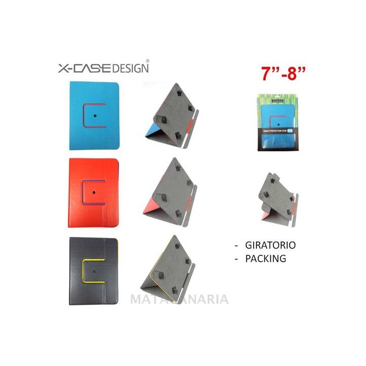 X-CASE TABLET 7- 8 BLACK
