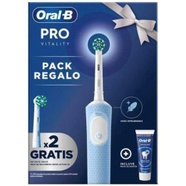 Braun Oral-B Vitality Pro Cepillo Eléctrico +2 Cabezales+ Dentrífico Azul (D103.413.3/2RF+DENT.)