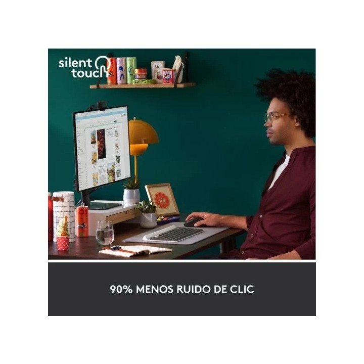 RATON LOGITECH SIGNATURE M650 L WIRELESS BLACK