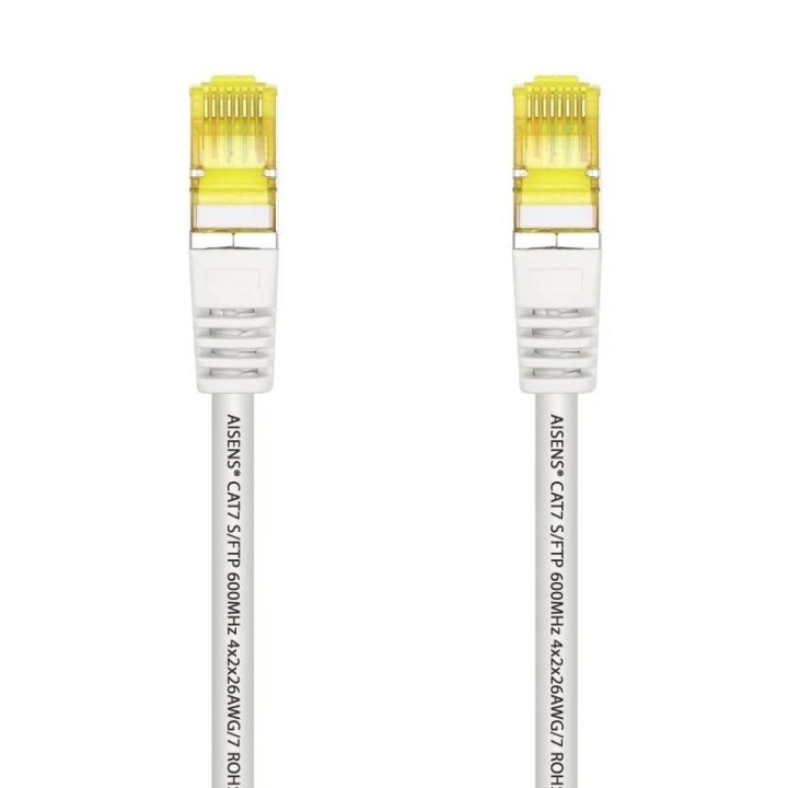 CABLE DE RED CAT.7 S/FTP 1M AISENS WHITE