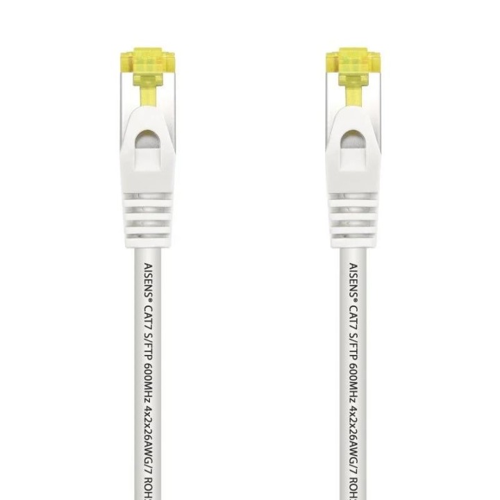 CABLE DE RED CAT.7 S/FTP 1M AISENS WHITE