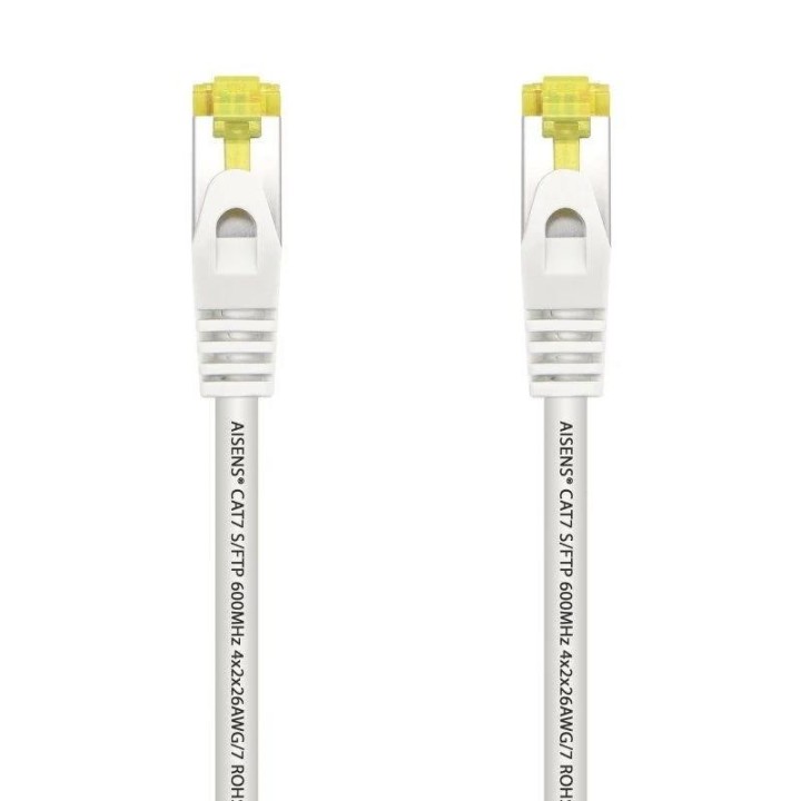 CABLE DE RED CAT.7 S/FTP 0.25M AISENS WHITE