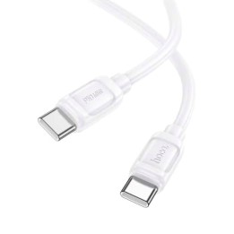 Cable USB-C a USB-C Hoco X115 60W 1 Metro Blanco