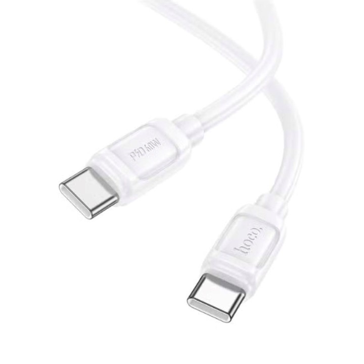 Cable USB-C a USB-C Hoco X115 60W 1 Metro Blanco