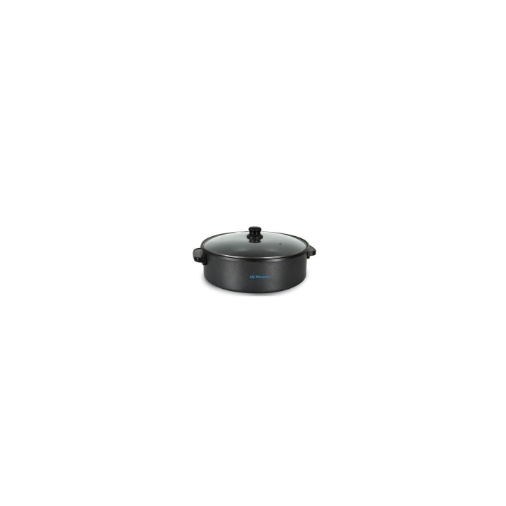 OLLA PAELLERA ORBEGOZO PZ 8100 1500W TAPA CRISTAL CON VALVULA SEGURIDAD NEGRO 15556